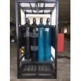 Cylinder Gas Rack C/W 4 Lifting Points, Wire Mesh, Wire Rope Slings , Shackles, Master Link and Certificate