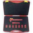 9 Pieces Insulated Socket set 1/2 in Square Drive, ratchets professional 