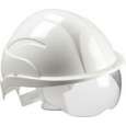Centurios S10E Vision Ventilated ABS Helmet, Extended Nape With Retractable Polycarbonate Visor