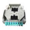 Fiber Optic Patch Panel OEM box c/w LC-LC duplex adapters, Multi mode OM3