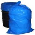 Plastic Garbage Bag Blue Heavy Duty