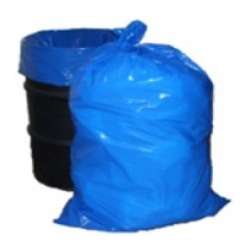 Plastic Garbage Bag Blue Heavy Duty