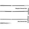 3' Fiberglass Extension Rod 5/16 - 18 1/8 NPT With T Handle 65000