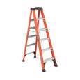 Heavy Duty Fibreglass Step Ladder 6-tread , 8-tread